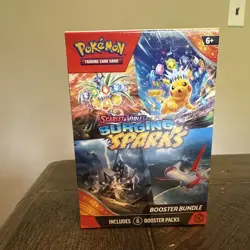 Pokemon TCG Scarlet And Violet Surging Sparks Booster Bundle New and Sealed - Image 1
