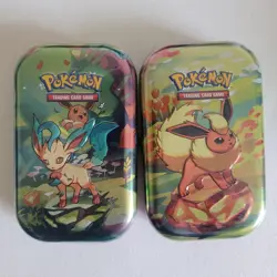 Pokemon Scarlet & Violet Prismatic Evolutions Mini Tins Lot Of 2 New Sealed - Image 1