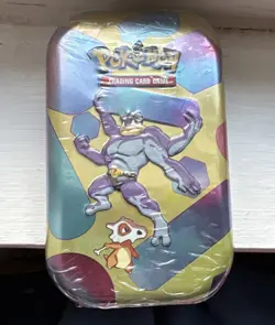 Pokemon TCG - Scarlet & Violet 151 Mini Tin Machamp & Cubone- Brand New Sealed - Image 1