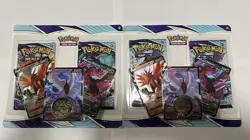 2 Pokemon Center Chilling Reign Error 2 Pack Blisters Sealed NEW - Image 2