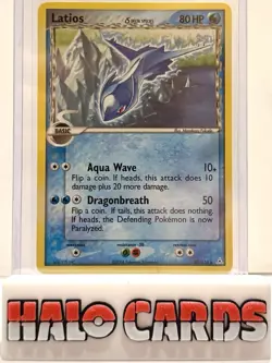 PACK FRESH LATIOS 2006 POKEMON EX SERIES HOLON PHANTOMS RARE 22/110 W10 - Image 1