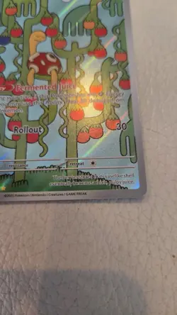 Shuckle 136/132 - ME01: Mega Evolution Pokemon Illustration Rare Holo NM - Image 5