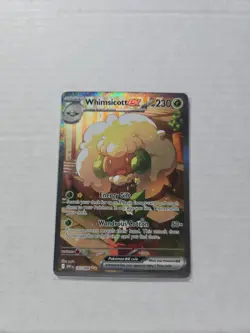 Pokemon Whimsicott EX ENGLISH SIR White Flare #165/086 Special Illustration Rare - Image 1