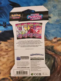 Pokemon Sword & Shield Fusion Strike Sleeved Booster Pack Lot Of 3 820650809163 - Image 5