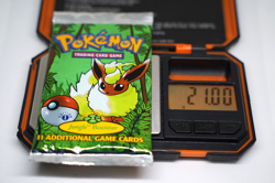 21.00g Pokemon 1999 Jungle 1st Edition Booster Pack Flareon WOTC Factory Sealed - Image 1