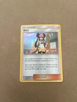 POKEMON TRAINER ROSA #204/236 RARE COSMIC ECLIPSE Holo - Image 1