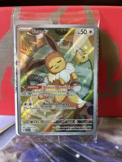 Pokemon TCG Eevee 173 Holo Promo Prismatic Evolutions Factory Sealed MINT - Image 1