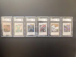 🔥 Yu-Gi-Oh! CGC Graded Lot - Synchro Monsters - Drill Warrior + MORE 🔥 - Image 1