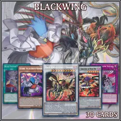 BLACKWING 30 DECK | Shwdow Squall Winged Assault Dragon DABL MP23 YuGiOh?? - Image 1