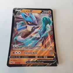 Pokemon JUMBO Lucario V Card Lot x21 Cards. - Image 3