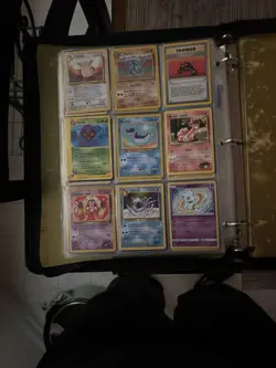 Pokemon Cards Collection (Ungraded 324 Cards) with Binder Fair to Good Cond. - Image 2