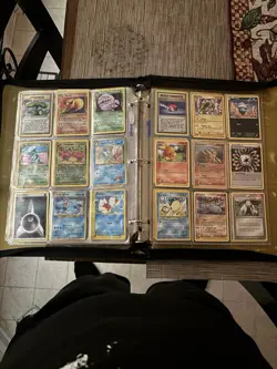 Pokemon Cards Collection (Ungraded 324 Cards) with Binder Fair to Good Cond. - Image 4
