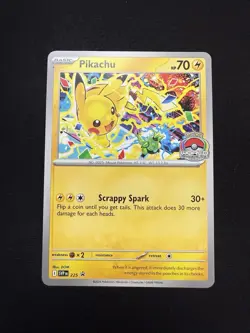 Pikachu World Championship 2025 Promo Pokemon Card SVP 225 - Image 1