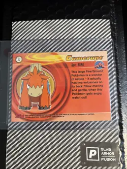 🔥 Camerupt #22 Pokemon Advanced Topps Holo Card 2003 - Image 2