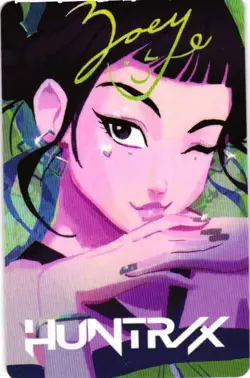 ZOEY HUNTR/X KPOP DEMON HUNTERS The Kpop Star Lomo Collectible Card - Image 1