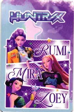 ZOEY HUNTR/X KPOP DEMON HUNTERS The Kpop Star Lomo Collectible Card - Image 2