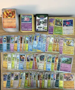 Over 300 Pokemon Cards Joblot Bulk - Includes Holo / Rev Holo - Near Mint - Image 1