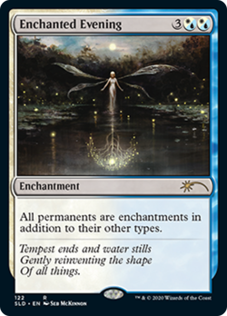 Enchanted Evening (Secret Lair) FOIL Promo NM White Blue Rare MTG CARD ABUGames - Image 1