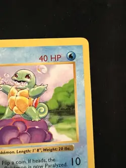 Pokemon Card - Squirtle Base Set (Shadowless) 63/102 Common NM-Mint - Image 3