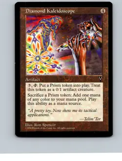 Diamond Kaleidoscope Artifact Rare Visions MTG NoPlay NM/NM+ - Image 1