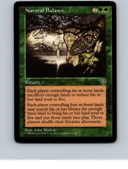 Natural Balance Rare Mirage # MTG Near Mint or Better - Image 1