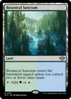 Botanical Sanctum NM #267 Outlaws of Thunder Junction MTG - Image 1