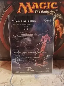 Venom, King In Black Alt Art Foil Mtg - Image 1