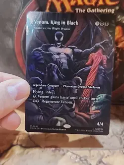 Venom, King In Black Alt Art Foil Mtg - Image 2