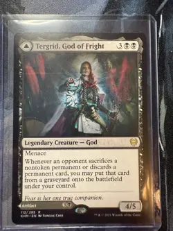 Tergrid, God of Fright/ Tergrid's Lantern: Kaldheim (KHM), (Non-Foil) - Image 1