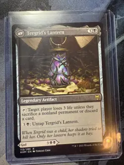 Tergrid, God of Fright/ Tergrid's Lantern: Kaldheim (KHM), (Non-Foil) - Image 2