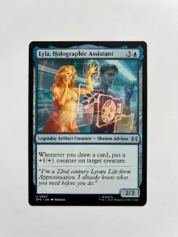 Lyla, Holographic Assistant Marvel's Spider-Man: Eternal-Legal Regular NM MTG🔥 - Image 1