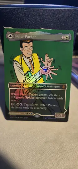 Peter Parker (0232) (Borderless) Marvel's Spider-Man Foil - Image 1