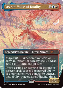 MTG Veyran, Voice of Duality Secret Lair Borderless - Secret Lair #1915 - Image 1