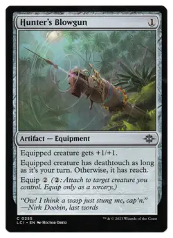 MTG Hunter's Blowgun | #255 The Lost Caverns of Ixalan | English - Image 1