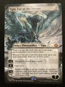 Ugin, Eye Of The Storms - Borderless - Tarkir Dragonstorm - TDM M 0382 - Image 1