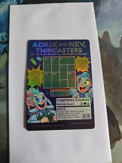 Adrix and Nev, Twincasters - Foil NM, English MTG Secret Lair Drop Series - Image 2