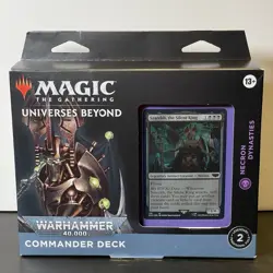 MTG Universes Warhammer 40K Commander Necron Dynasties Deck Magic Gathering - Image 1