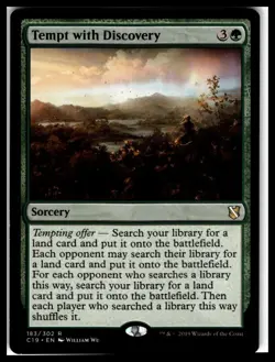 Commander 2019 #183 Tempt with Discovery - Image 1