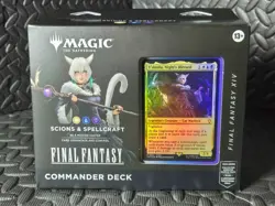 Magic the Gathering Final Fantasy XIV Commander Deck Scions & Spellcraft Sealed - Image 1