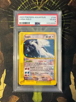 Pokemon Lugia 149/147 Aquapolis Crystal PSA 4 - Image 1