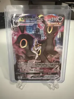 2022 Pokemon Brilliant Stars Umbreon VMAX TG23/TG30 NM-M - Image 1