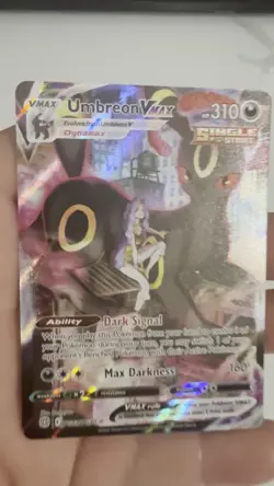 2022 Pokemon Brilliant Stars Umbreon VMAX TG23/TG30 NM-M - Image 2