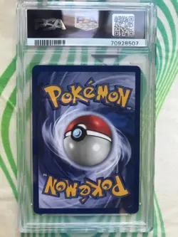 1999 Pokemon Fossil 1st Edition Raichu 14/62 Holo PSA 9 - Image 5