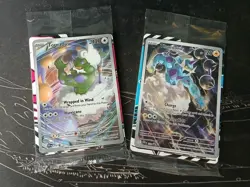 Pokemon TCG - Thundurus SVP 209 & Tornadus SVP 210 - BLK & WHT ETB Promos Sealed - Image 1