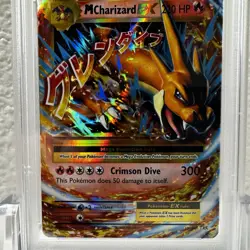 2016 Pokemon XY Evolutions Mega Charizard EX #13/108 - PSA MINT 9 - Image 3