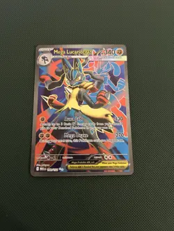 Pokemon TCG Mega Lucario EX 160/132 Ultra Rare Holo NM Mega Evolutions Full Art - Image 1