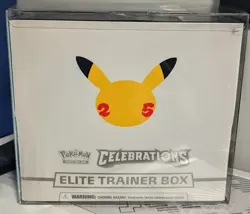 Pokemon TCG: 25th Anniversary Celebrations Elite Trainer Box (2021) Factory Seal - Image 1