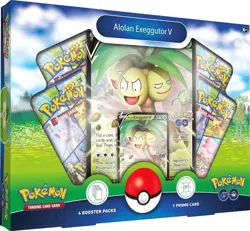 Pokemon TCG: Pokemon GO Collection Alolan Exeggutor V 820650850547 - Image 1