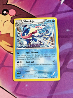 Greninja - XY162 - Pokemon TCG - HOLO RARE BLACK STAR PROMO - NM - Image 1
