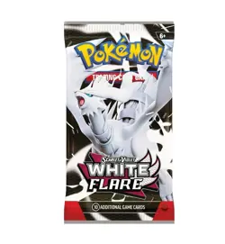 🔥 Pokemon TCG Scarlet & Violet 10.5 White Flare 3pk Sticker New In Hand - Image 5